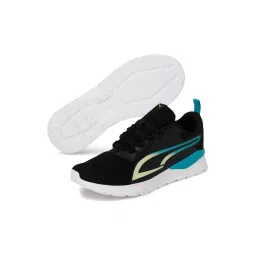 Puma Men's Faster Black Casual Sneakers image 4