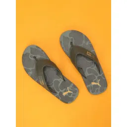 Puma Men's Fercat Eucalyptus Green Moss Flip Flops-picture-33