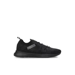 Puma Men's Flyer Runner Engineered Knit V1 Black Running Shoes-picture-43