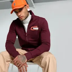 puma Men's Graphic Full Zip Slim Fit Sweat Jacket-picture-16