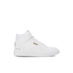 Puma Men's Shuffle Mid One8 Better V2 White Ankle High Sneakers-picture-16