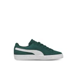 PUMA Men's Suede Dark Myrtle & White Sneakers-picture-47
