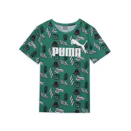 Puma MID 90s Youth Boys Printed Cotton T-Shirt-picture-29