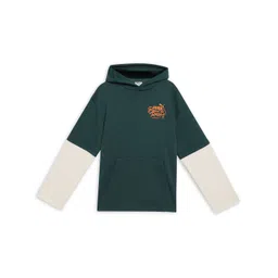 Puma MID90s Boys' Graphic Layered Hoodie-picture-24