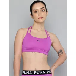 Puma MOVE Strappy Full Coverage Drycell Styled Back Training or Gym Bra 52622489-picture-27