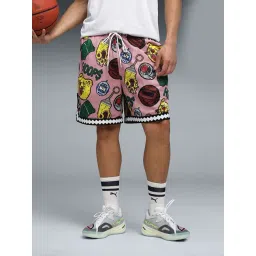 Puma Multicolor Dylan Revers AOP Printed Relaxed Fit 7" Shorts-picture-27