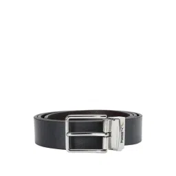 Puma Navy Leather Waist Belt for Men-picture-37