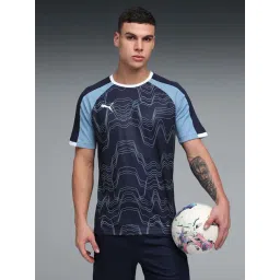 Puma Navy Regular Fit Printed Jersey-picture-16