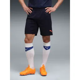 Puma New Navy individualCUP Training Regular Fit Knitted Football Shorts-picture-32