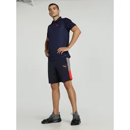 Puma Performance Men Colorblocked Mid Rise Cricket Shorts-image-10