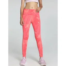 Puma Pink Printed Sports Tights-picture-31