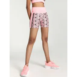 Puma Pink Printed Traning Shorts-picture-40