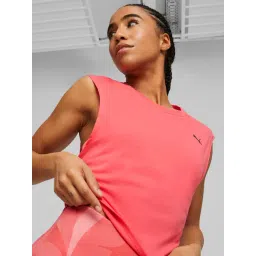 Puma Pink Regular Fit Training Top-picture-37