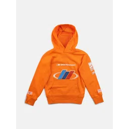puma 'Puma Kids Orange BMW M Motorsport Street Hoodie-picture-31