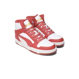 Puma RBD Game Kids Colorblocked Mid Youth Casual Sneakers-image-13