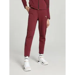 Puma Red Cotton Printed Track Pants-picture-46