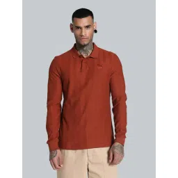 Puma Red Cotton Slim Fit Polo T-Shirt-picture-38