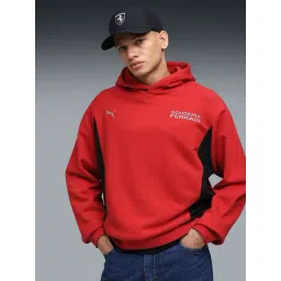 Puma Red Lifestyle Regular Fit Hoodie-picture-20