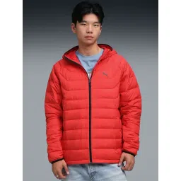 Puma Red Packlite Quilted Regular Fit Hooded Down Jacket-picture-46