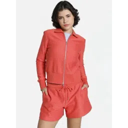 Puma Red Regular Fit Jacket-picture-33