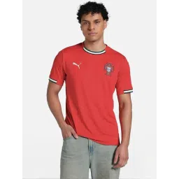 Puma Red Regular Fit Printed Jerseys-picture-25