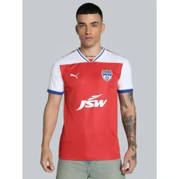 Puma Red Slim Fit Printed Jersey-picture-30
