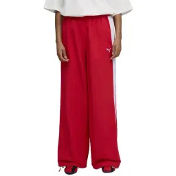 Puma Red T7 Family Mid rise Relaxed Fit Pant-picture-43