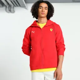 puma Scuderia Ferrari Race Men's Motorsport Hoodie-picture-24