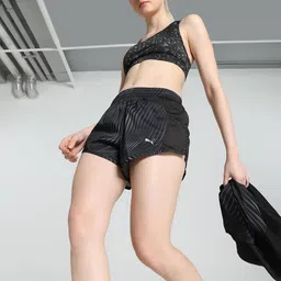 puma Self Design Women Black Running Shorts-picture-14