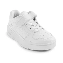 PUMA Solid Colour Velcro ClosureCasual Shoes - White-picture-16