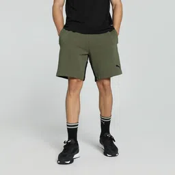 puma Solid Men Green Basic Shorts-picture-14