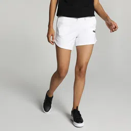 puma Solid Women White Casual Shorts-picture-30