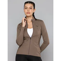 Puma Strong Mock Collar Drycell Training or Gym Sporty Jacket-picture-30