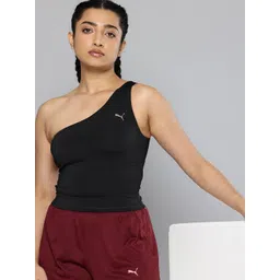 Puma Strong One Shoulder Dry Cell Training Fitted Top-picture-25