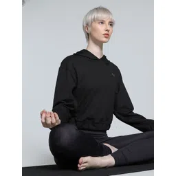 Puma Studio Foundations Women Relaxed Fit Sports Crop Hooded Pullover-picture-33