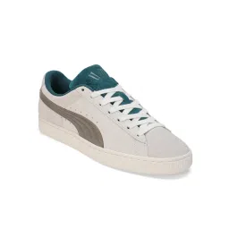 Puma Suede Play Paris Unisex White Sneakers-picture-14