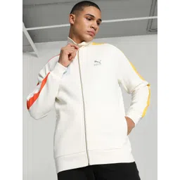 Puma T7 Unisex Track Mock Collar Cotton Sporty Jacket-picture-28