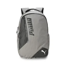 Puma Unisex Adult Color Block 3 Compartment Cool Dark Grey Backpack-picture-17
