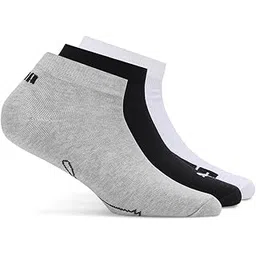 puma Unisex-Adult Cotton Lifestyle Regular Socks 3P, Black-White-Cool Mid Gray, 39/42 (68666801)-picture-44