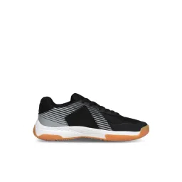 Puma Unisex Badminton Smash Black & White Indoor Court Shoes-picture-33