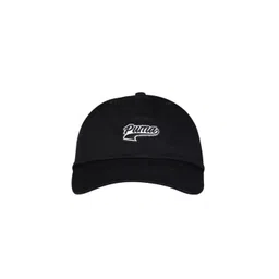 Puma Unisex Black Brand Logo Embroidered Baseball Cap-picture-38