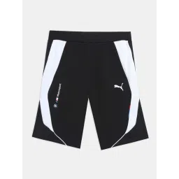 Puma Unisex Black Cotton Logo Shorts-picture-22