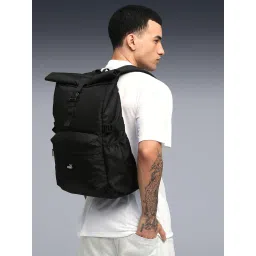Puma Unisex Black Essentials Premium Everyday Rolltop Backpack-picture-14