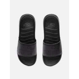 Puma Unisex Black Popcat 20 RES Sliders-picture-39