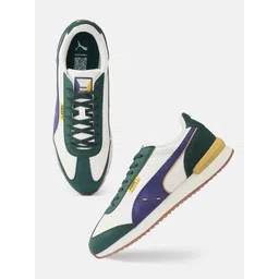 Puma Unisex Colourblocked Puma R78 Wind Greenside Sneakers-image-48