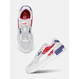 Puma Unisex Colourblocked Round Toe Graviton Pro Retro Style Sneakers-picture-13