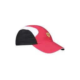 Puma Unisex Ferrari Race RCT 4 Panel Motorsport Colourblocked Baseball Cap image 3