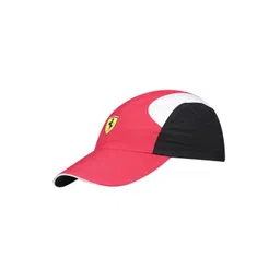 Puma Unisex Ferrari Race RCT 4 Panel Motorsport Colourblocked Baseball Cap image 5