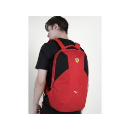 Puma Unisex Scuderia Ferrari Race Motorsport Large Backpack Red-picture-22