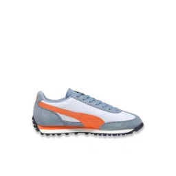 Puma Unisex Silver Mist & Rickie Orange Easy Rider Vintage Sneakers-picture-38